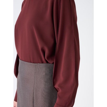 ランバン コレクション LANVIN COLLECTION シルクウール マーメイドライン ストレッチスカート （ベージュ）｜詳細画像