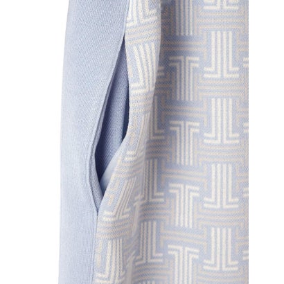 ランバン コレクション LANVIN COLLECTION JLモノグラムニットワンピース （ライトブルー）｜詳細画像