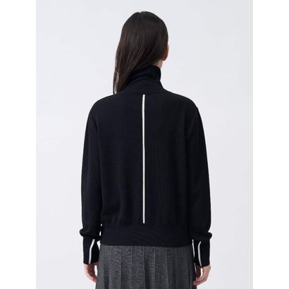 ランバン コレクション LANVIN COLLECTION インターシャ配色プルオーバー （オフホワイト）｜詳細画像