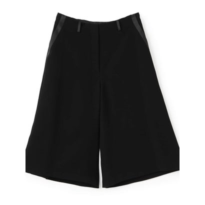 SARTI高密度×サテン キュロットパンツ （ブラック）｜詳細画像