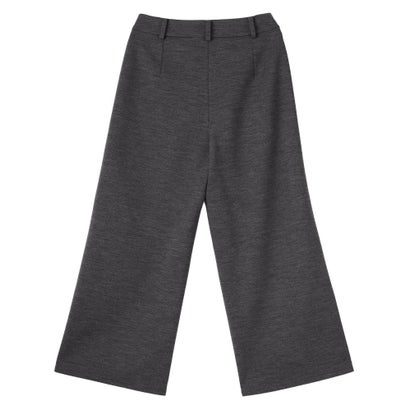 ランバン コレクション LANVIN COLLECTION ポンチ素材パンツ （ブラック）｜詳細画像