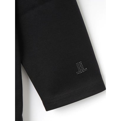 ランバン コレクション LANVIN COLLECTION ラウンドネック七分袖カットソー （ブラック）｜詳細画像