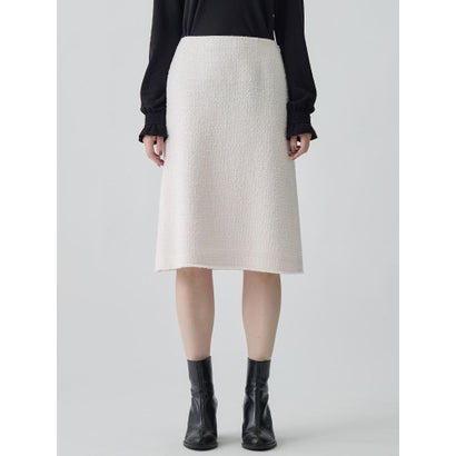 ランバン コレクション LANVIN COLLECTION ファンシーヤーンツイードスカート （ライトピンク）｜詳細画像