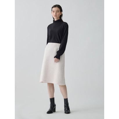 ランバン コレクション LANVIN COLLECTION ファンシーヤーンツイードスカート （ライトピンク）｜詳細画像