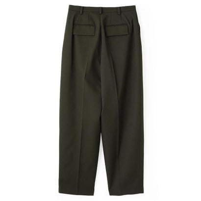 ランバン コレクション LANVIN COLLECTION センタープレスオーバルタックスラックス （グリーン系その他）｜詳細画像
