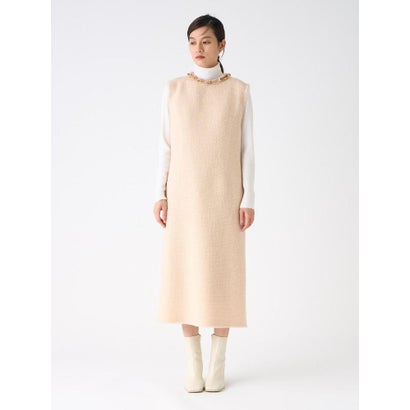 ランバン コレクション LANVIN COLLECTION プリペラツイードワンピース （ブラック配色）｜詳細画像