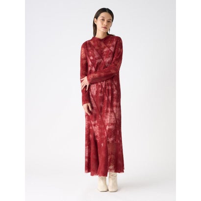 ランバン コレクション LANVIN COLLECTION ウールジャカードワンピース （オフホワイト）｜詳細画像