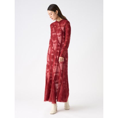 ランバン コレクション LANVIN COLLECTION ウールジャカードワンピース （オフホワイト）｜詳細画像