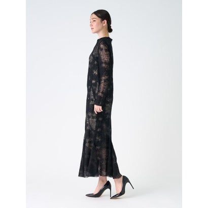 ランバン コレクション LANVIN COLLECTION ウールジャカードワンピース （オフホワイト）｜詳細画像