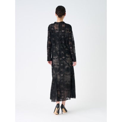 ランバン コレクション LANVIN COLLECTION ウールジャカードワンピース （オフホワイト）｜詳細画像