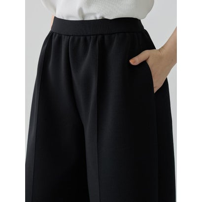 ランバン コレクション LANVIN COLLECTION 撥水ストレッチニットパンツ （ホワイト）｜詳細画像