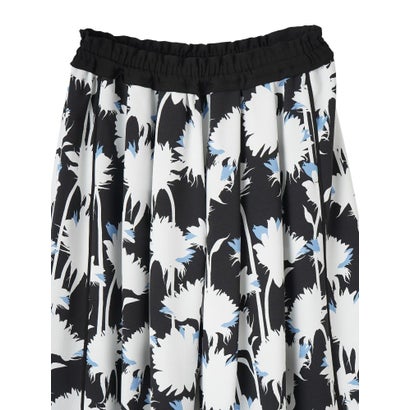 シャドウフラワープリントパンツ （ブラック系その他）｜詳細画像
