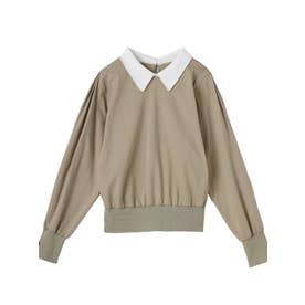 アルビニスタスムースカットソー （ベージュ）