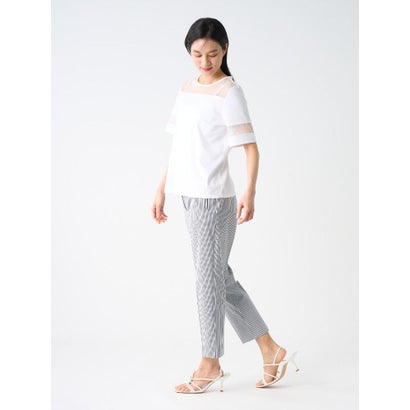 サッカーストライプパンツ （ブルー配色1）｜詳細画像