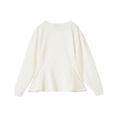 ランバン コレクション LANVIN COLLECTION ネオプレーンダンボールカットソー （ホワイト）｜詳細画像