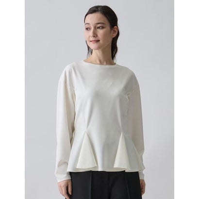 ランバン コレクション LANVIN COLLECTION ネオプレーンダンボールカットソー （ネイビー）｜詳細画像