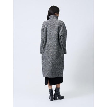 ランバン コレクション LANVIN COLLECTION スラブファンシーツイードコート （ブラック配色）｜詳細画像