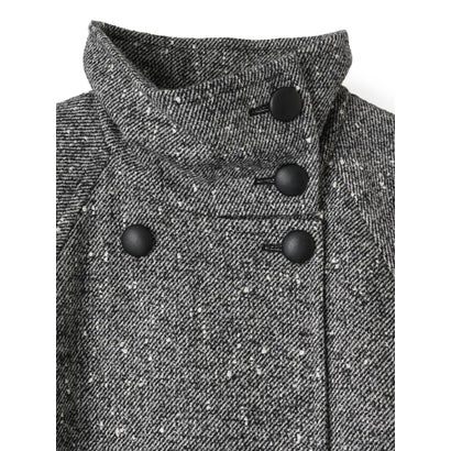 ランバン コレクション LANVIN COLLECTION スラブファンシーツイードコート （ブラック配色）｜詳細画像