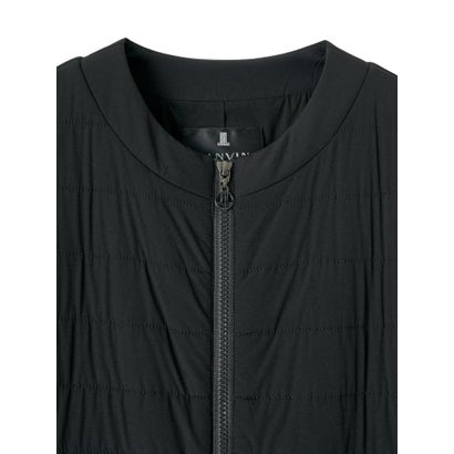 ランバン コレクション LANVIN COLLECTION ストレッチタフタジャケット （ブラック）｜詳細画像