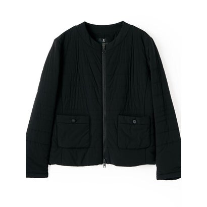 ランバン コレクション LANVIN COLLECTION ストレッチタフタジャケット （ブラック）｜詳細画像