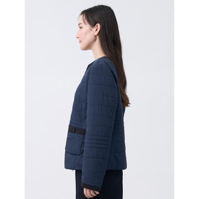 ランバン コレクション LANVIN COLLECTION ストレッチタフタジャケット （キャメル）｜詳細画像