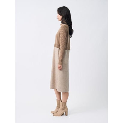 ランバン コレクション LANVIN COLLECTION ワンピース （グレー）｜詳細画像