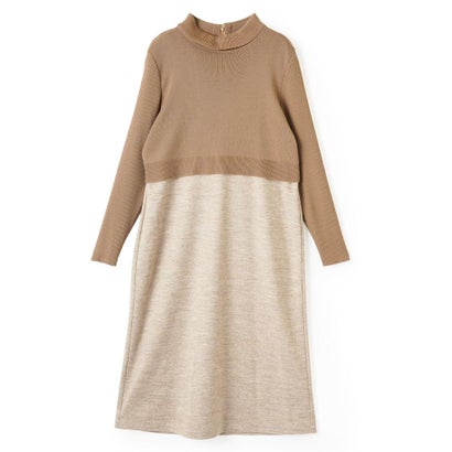 ランバン コレクション LANVIN COLLECTION ワンピース （ベージュ）｜詳細画像