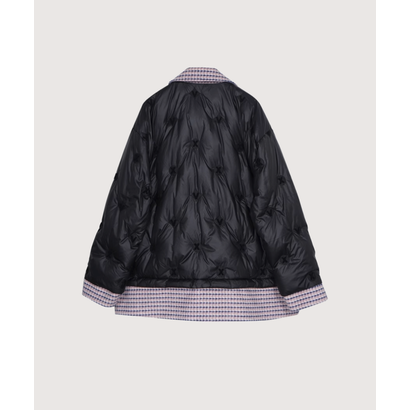 ラポミ プチ LA POMME petit Puff Docking Design Down Coat （Black）｜詳細画像