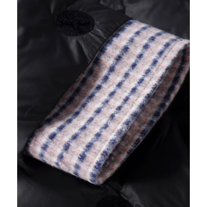 ラポミ プチ LA POMME petit Puff Docking Design Down Coat （Black）｜詳細画像