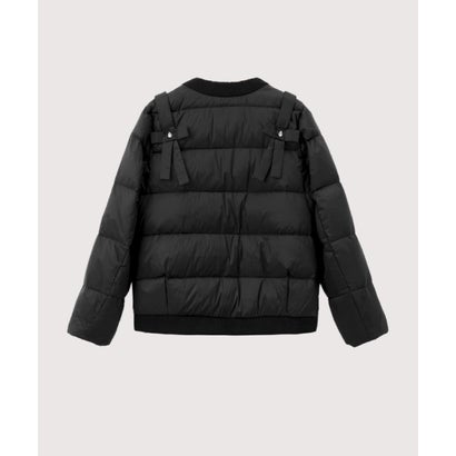 Shoulder Beads Deco Duck Down Coat （Black）｜詳細画像
