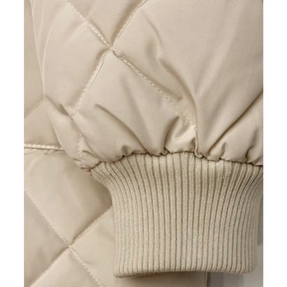 ラポミ プチ LA POMME petit Quilted Lace Ribbon Duck Down Jacket キルティングレースリボンダックダウンジャケット （Pink）｜詳細画像