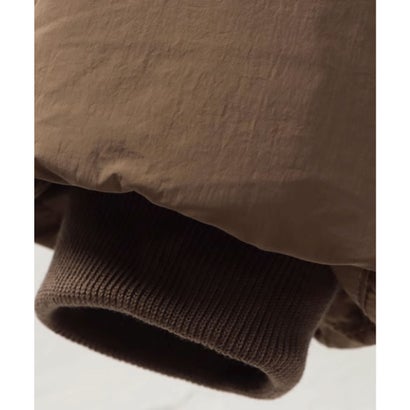 ラポミ プチ LA POMME petit Quilting Ribbon Puffer Duck Down Jacket キルティングリボンパファーダックダウンジャケット （Brown）｜詳細画像