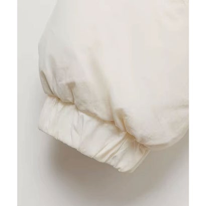ラポミ プチ LA POMME petit Waisted Big Collar Duck Down Coat ウエストビッグカラーダックダウンコート （White）｜詳細画像