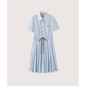 ラポミ プチ LA POMME petit Waisted Shirt Dress/ウエストシャツ