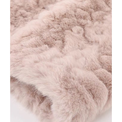 Soft Textured Faux Fur Coat/ソフトフェイクファーコート （Beige）｜詳細画像