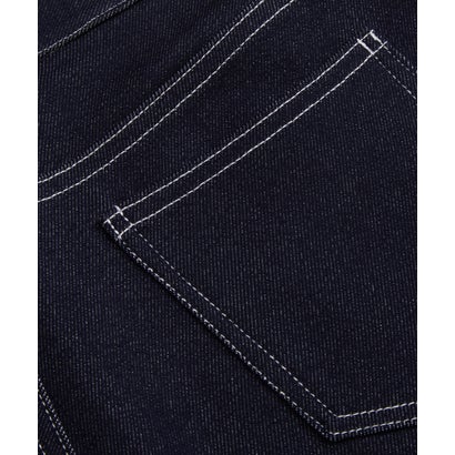 ラポミ プチ LA POMME petit Check Stitching Denim Jacket Set Up/チェックステッチデニムジャケットセットアップ （Blue）｜詳細画像