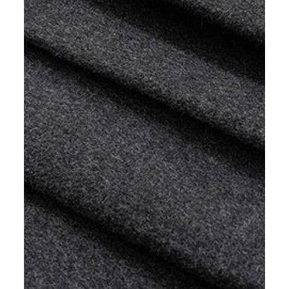 ラポミ プチ LA POMME petit Belted Pleats Peplum Woolly Coat/ベルト付きプリーツペプラムウーリーコート （Gray）｜詳細画像