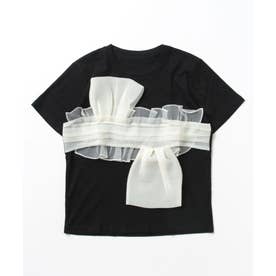 Mesh Point Patch T-Shirt メッシュポイントパッチTシャツ （Black）