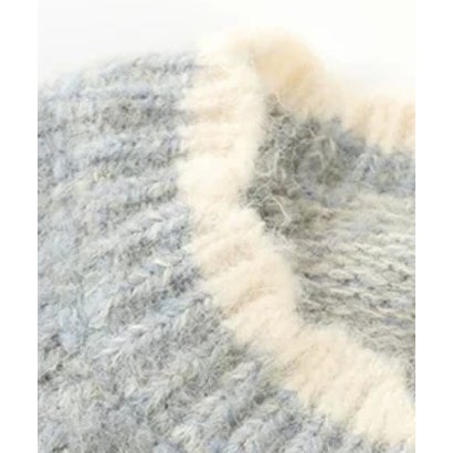 Heathered Floral Applique Cardigan/ヘザーフローラルアップリケカーディガン （Brown）｜詳細画像