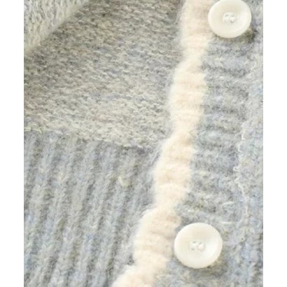 Heathered Floral Applique Cardigan/ヘザーフローラルアップリケカーディガン （Brown）｜詳細画像