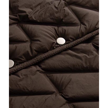 ラポミ プチ LA POMME petit Diamond Quilted Collared Down Jacket/ダイヤモンドキルト襟付きダウンジャケット （Ivory）｜詳細画像