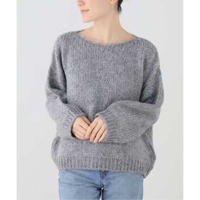ラ トータリテ La Totalite TRICOTS JEAN MARC/トリコットジーンマルク ボートネックニット （サックスブルー）｜詳細画像