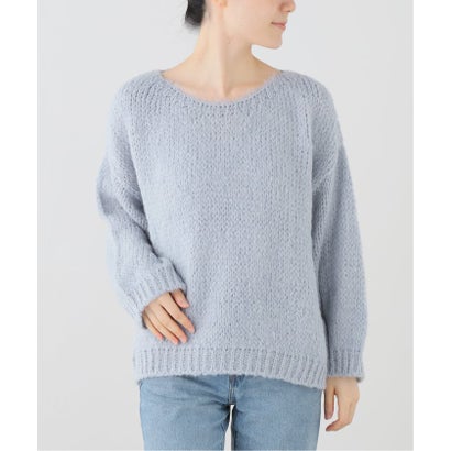 ラ トータリテ La Totalite TRICOTS JEAN MARC/トリコットジーンマルク ボートネックニット （サックスブルー）｜詳細画像