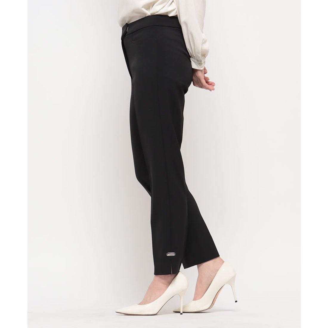 ラ ジョコンダ LA JOCONDE 2Wayストレッチ クロップトパンツ