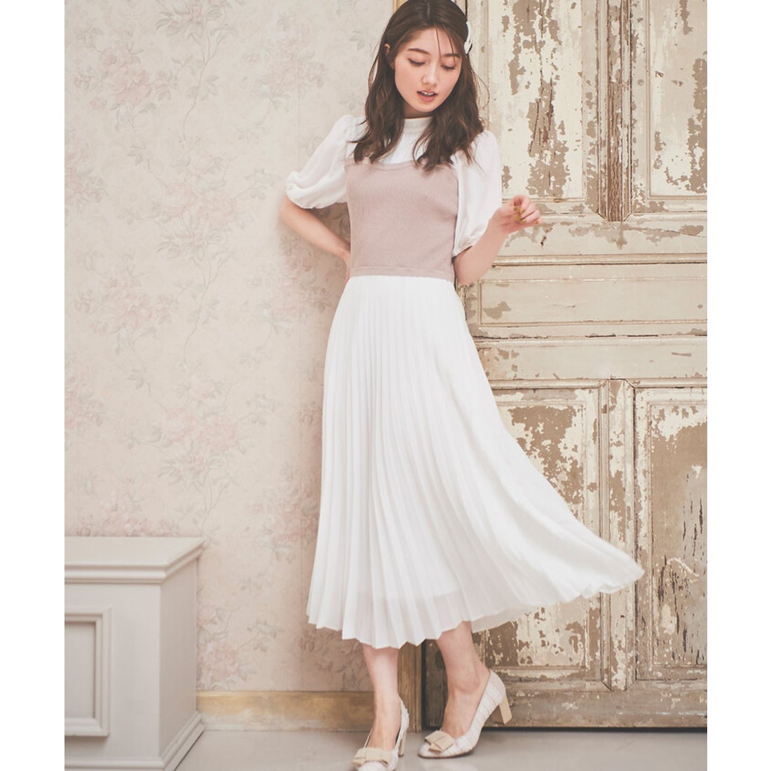 Nina Vintage for やわ ワンピ