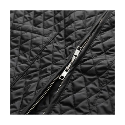LAVENHAM 中綿ジャケット BLACK EDITION HIGH NECK RIB LV14047 （F44/SABLE-BLACK/ブラック）｜詳細画像