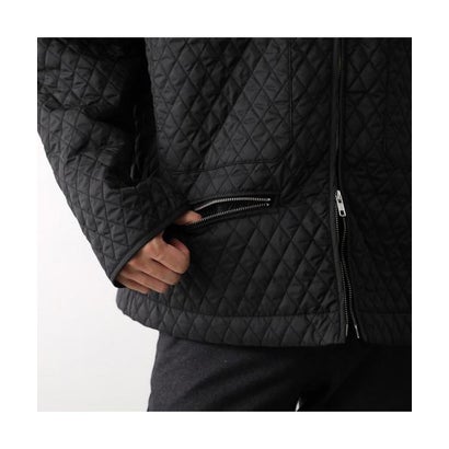 LAVENHAM 中綿ジャケット BLACK EDITION HIGH NECK RIB LV14047 （F44/SABLE-BLACK/ブラック）｜詳細画像