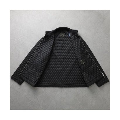 LAVENHAM 中綿ジャケット BLACK EDITION HIGH NECK RIB LV14047 （F44/SABLE-BLACK/ブラック）｜詳細画像