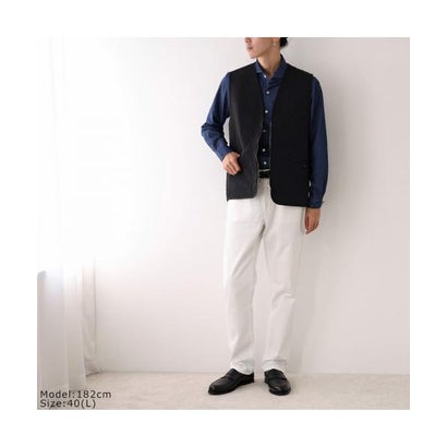 LAVENHAM 中綿ベスト BLACK EDITION ZIPPED LINER LV14025 （102/BLACK）｜詳細画像