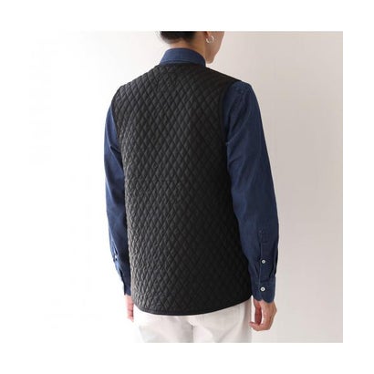 LAVENHAM 中綿ベスト BLACK EDITION ZIPPED LINER LV14025 （102/BLACK）｜詳細画像